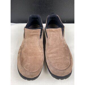 Cabelas Women's Tan Suede Slip on Shoes/ Loafers Size 8 SKU 4979